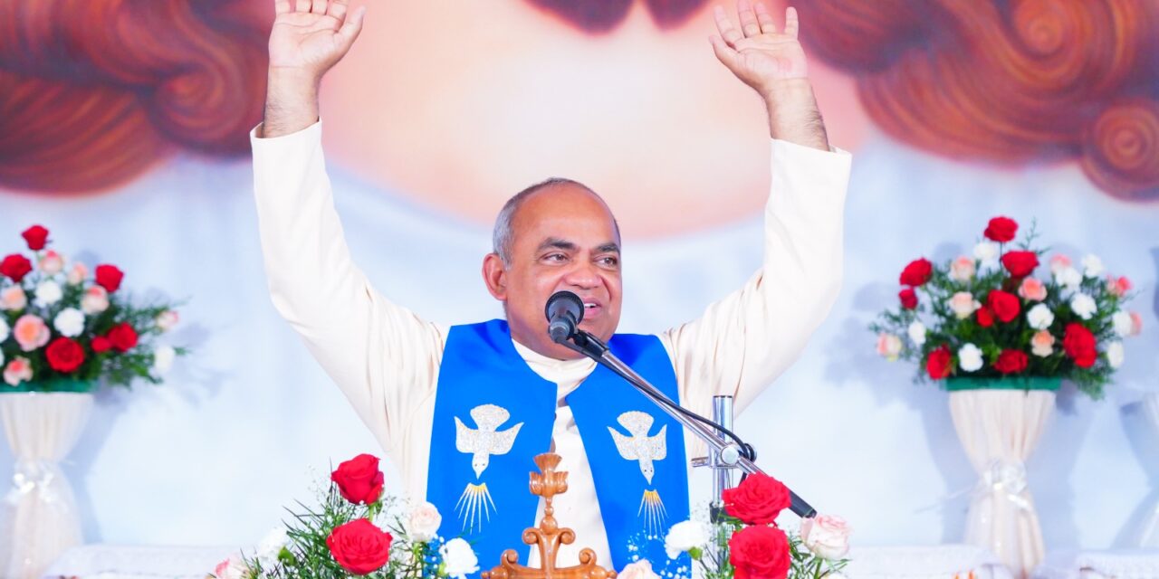 കുറവിലങ്ങാട് PDM Retreat Centre ൽ ബഹുമാനപ്പെട്ട വട്ടായിലച്ചൻ നയിച്ച മൂന്നാം ശനി കൺവെൻഷൻ സമാപിച്ചു.